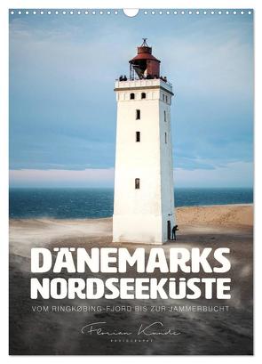 Dänemarks Nordseeküste – Vom Ringkøbing-Fjord bis zur Jammerbucht (Wandkalender 2024 DIN A3 hoch), CALVENDO Monatskalender von Kunde,  Florian