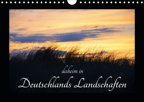 daheim in Deutschlands Landschaften (Wandkalender 2019 DIN A4 quer) von Aupperle,  Nicole