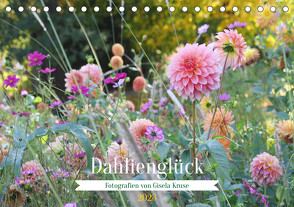 Dahlienglück (Tischkalender 2023 DIN A5 quer) von Kruse,  Gisela