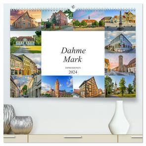 Dahme Mark Impressionen (hochwertiger Premium Wandkalender 2024 DIN A2 quer), Kunstdruck in Hochglanz von Meutzner,  Dirk