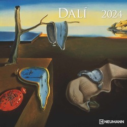 Dali 2024 – Wand-Kalender – Broschüren-Kalender – 30×30 – 30×60 geöffnet – Kunst-Kalender von Dalí,  Salvador
