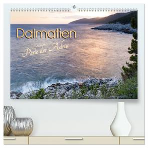 Dalmatien – Perle der Adria (hochwertiger Premium Wandkalender 2024 DIN A2 quer), Kunstdruck in Hochglanz von Weber,  Melanie