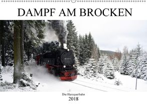 Dampf am Brocken – Die Harzquerbahn (Wandkalender 2018 DIN A2 quer) von Gerstner,  Wolfgang