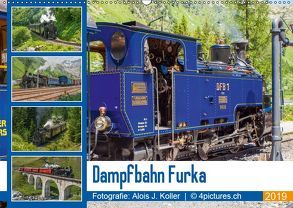 Dampfbahn Furka 2019CH-Version (Wandkalender 2019 DIN A2 quer) von J. Koller 4Pictures.ch,  Alois