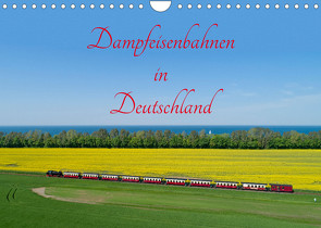 Dampfeisenbahnen in Deutschland (Wandkalender 2023 DIN A4 quer) von Kuttig,  Siegfried