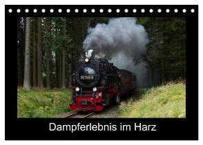 Dampferlebnis im Harz (Tischkalender 2024 DIN A5 quer), CALVENDO Monatskalender von Maurer,  Marion