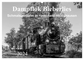 Dampflok Bieberlies in Herscheid-Hüinghausen (Wandkalender 2024 DIN A2 quer), CALVENDO Monatskalender von Rein,  Simone