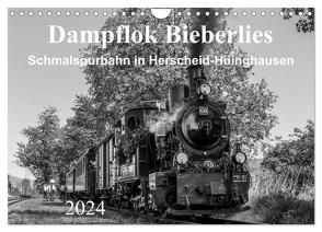 Dampflok Bieberlies in Herscheid-Hüinghausen (Wandkalender 2024 DIN A4 quer), CALVENDO Monatskalender von Rein,  Simone