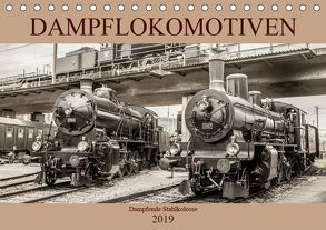 Dampflokomotiven – dampfende Stahlkolosse (Tischkalender 2019 DIN A5 quer) von Brunner-Klaus,  Liselotte