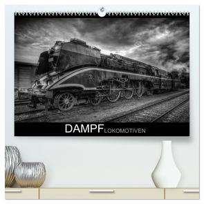 Dampflokomotiven (hochwertiger Premium Wandkalender 2024 DIN A2 quer), Kunstdruck in Hochglanz von Jonas,  Dirk