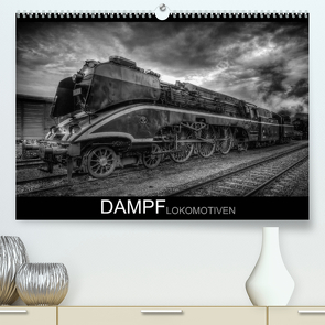 Dampflokomotiven (Premium, hochwertiger DIN A2 Wandkalender 2023, Kunstdruck in Hochglanz) von Jonas,  Dirk