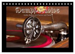 Dampfradios – Antike Radios mit Charme und Patina (Tischkalender 2024 DIN A5 quer), CALVENDO Monatskalender von Haselnusstafel,  Haselnusstafel