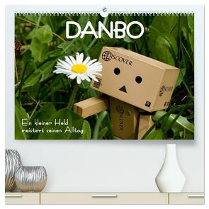Danbo – Ein kleiner Held meistert seinen Alltag (hochwertiger Premium Wandkalender 2024 DIN A2 quer), Kunstdruck in Hochglanz von Moßhammer,  Natalie