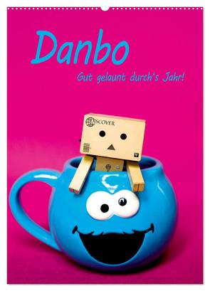 Danbo – Gut gelaunt durch’s Jahr! (Wandkalender 2024 DIN A2 hoch), CALVENDO Monatskalender von Moßhammer,  Natalie