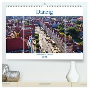 Danzig – Eine historische Schönheit (hochwertiger Premium Wandkalender 2024 DIN A2 quer), Kunstdruck in Hochglanz von Michalzik,  Paul