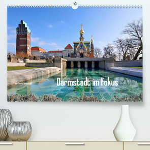 Darmstadt im Fokus (Premium, hochwertiger DIN A2 Wandkalender 2023, Kunstdruck in Hochglanz) von Bodentaff,  Petrus
