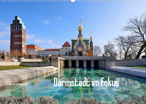 Darmstadt im Fokus (Wandkalender 2022 DIN A2 quer) von Bodentaff,  Petrus