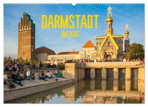 Darmstadt im Licht (Wandkalender 2024 DIN A2 quer), CALVENDO Monatskalender von Scherf,  Dietmar