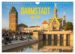 Darmstadt im Licht (Wandkalender 2024 DIN A4 quer), CALVENDO Monatskalender von Scherf,  Dietmar