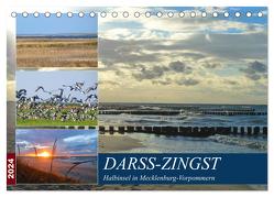 DARSS-ZINGST Halbinsel in Mecklenburg Vorpommern (Tischkalender 2024 DIN A5 quer), CALVENDO Monatskalender von Schimmack,  Claudia