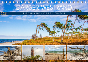 Darßer Weststrand – Fischland Darß Zingst (Tischkalender 2021 DIN A5 quer) von Felix,  Holger