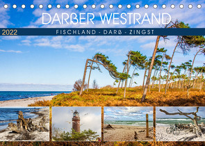 Darßer Weststrand – Fischland Darß Zingst (Tischkalender 2022 DIN A5 quer) von Felix,  Holger