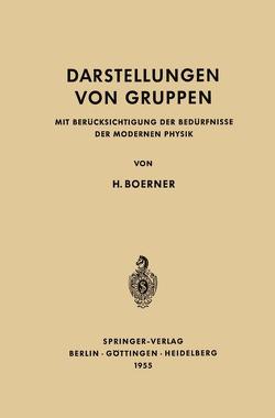 Darstellungen von Gruppen von Boerner,  Hermann