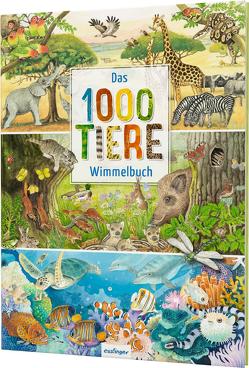 Das 1000 Tiere-Wimmelbuch von Henkel,  Christine