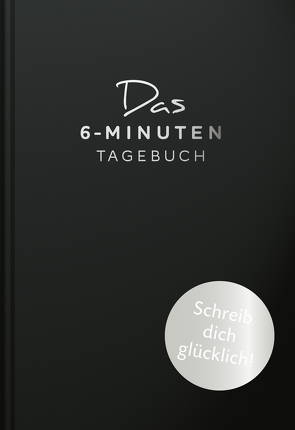 Das 6-Minuten-Tagebuch (schwarz) von Spenst,  Dominik