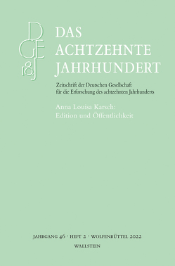 Das achtzehnte Jahrhundert von Ghanbari,  Nacim, Hildebrandt,  Annika, Stockhorst,  Stefanie