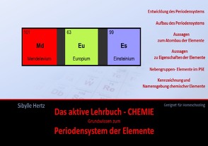 Das aktive Lehrbuch – Chemie / Das aktive Lehrbuch Chemie – Periodensystem der Elemente von Hertz,  Sibylle