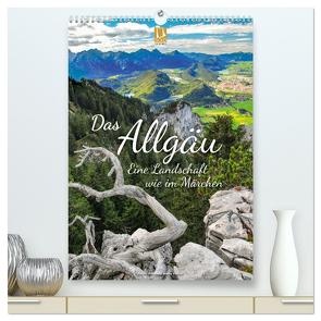 Das Allgäu – eine Landschaft wie im Märchen (hochwertiger Premium Wandkalender 2024 DIN A2 hoch), Kunstdruck in Hochglanz von Ratzer,  Reinhold