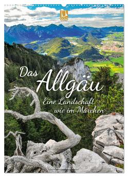 Das Allgäu – eine Landschaft wie im Märchen (Wandkalender 2024 DIN A2 hoch), CALVENDO Monatskalender von Ratzer,  Reinhold