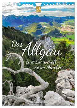 Das Allgäu – eine Landschaft wie im Märchen (Wandkalender 2024 DIN A4 hoch), CALVENDO Monatskalender von Ratzer,  Reinhold