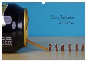 Das Alltagsleben der Minis (Wandkalender 2024 DIN A3 quer), CALVENDO Monatskalender von Schopp,  Ulrike