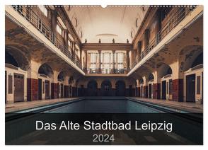 Das alte Stadtbad Leipzig (Wandkalender 2024 DIN A2 quer), CALVENDO Monatskalender von Tesmar,  Stefan