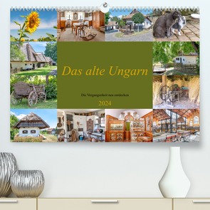 Das alte Ungarn (hochwertiger Premium Wandkalender 2024 DIN A2 quer), Kunstdruck in Hochglanz von Schmidt,  Bodo