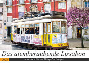 Das atemberaubende Lissabon (Wandkalender 2023 DIN A2 quer) von Rogalski,  Solveig