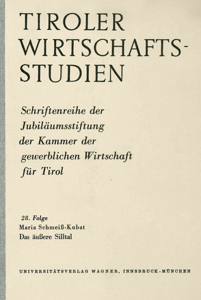 Das äußere Silltal von Schmeiss-Kubat,  Maria