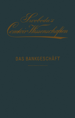 Das Bankgeschäft von Hauptmann,  Hans