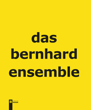Das Bernhard Ensemble von Macho,  Günter