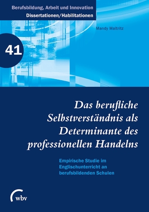 Das berufliche Selbstverständnis als Determinante des professionellen Handelns von Friese,  Marianne, Jenewein,  Klaus, Maltritz,  Mandy, Spöttl,  Georg