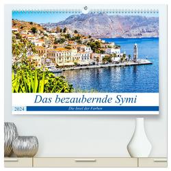 Das bezaubernde Symi (hochwertiger Premium Wandkalender 2024 DIN A2 quer), Kunstdruck in Hochglanz von Rogalski,  Solveig