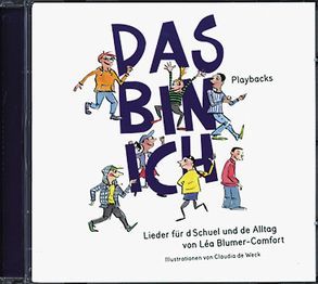 Das bin ich – Playback-CD von Blumer-Comfort,  Léa, Weck,  Claudia de