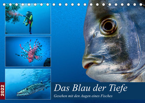 Das Blau der Tiefe (Tischkalender 2022 DIN A5 quer) von Gödecke,  Dieter