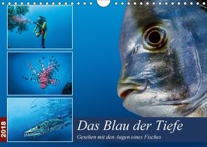 Das Blau der Tiefe (Wandkalender 2018 DIN A4 quer) von Gödecke,  Dieter