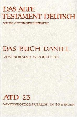 Das Buch Daniel von Porteous,  Norman W.