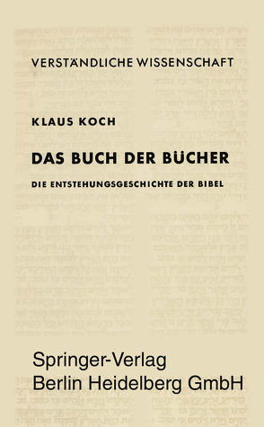 Das Buch der Bücher von Koch,  Karl