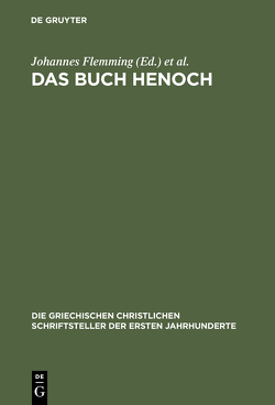 Das Buch Henoch von Flemming,  Johannes, Radermacher,  Ludwig