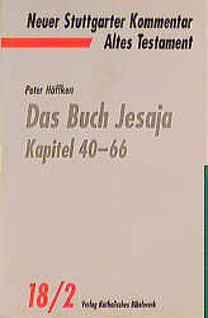 Das Buch Jesaja von Höffken,  Peter